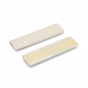 HANDTECHINDIA Water Buffalo Horn/Bone Streaked Scales, Fixed Blade Horn Scale, Pair Knife Handle Scales Blanks Set for Knife Handle Making (Bone)