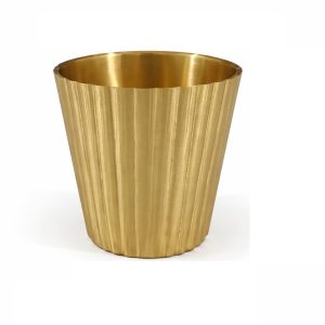 HANDTECHINDIA Handcrafted Brass Multipurpose Glass Traditional Drinking Tumbler for Water, Juice, Ayurveda, Pooja & Home Decor Vintage Style 200ml (6.7 oz) Handmade Décor Glasses (Drinking Cup)