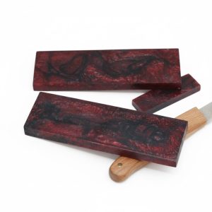 DIY Knife Handle Making Material, Pack of 2 Acrylic Sheets for Laser Cutting and Engraving, Suitable for Knife Handle, Pistol Gun Handle Decoration Timber Handle Plate for Music Instruments (TYPE-12)