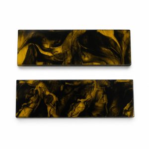 DIY Knife Handle Making Material, Pack of 2 Acrylic Sheets for Laser Cutting and Engraving, Suitable for Knife Handle, Pistol Gun Handle Decoration Timber Handle Plate for Music Instruments (TYPE-9)