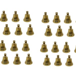 Sleigh Bells Brass Bells Jingle Bells for Home Door Décor, Crafts, Chimes, Christmas Décor, Pet Bells Christmas Craft Bells (40)